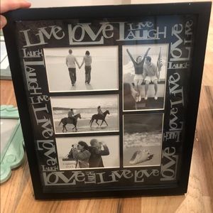 Live, laugh, love frame. Like new!